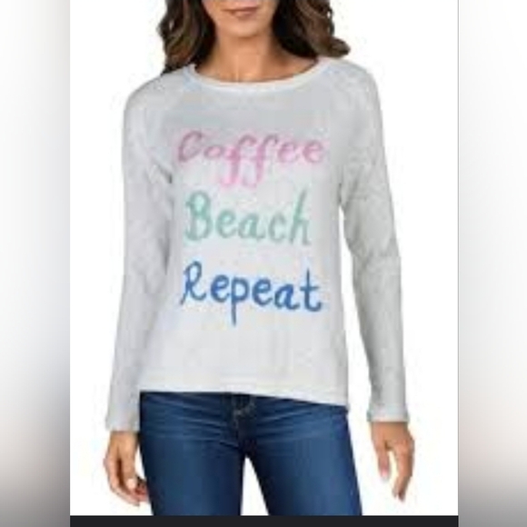 NWT Lilly Pulitzer White Knit Top with Pink Tag - Picture 1 of 6